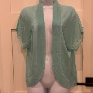 Elegant Mint Women's Open Front Cardigan